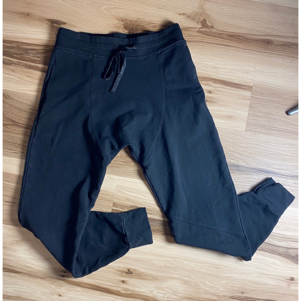 Lime & Vine Black Drop Crotch Harem Jogger Sweatpants Womens Small Super Soft